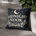 Midnight Nook Decorative Pillowcase — Moonlit Reading Accent Pillow