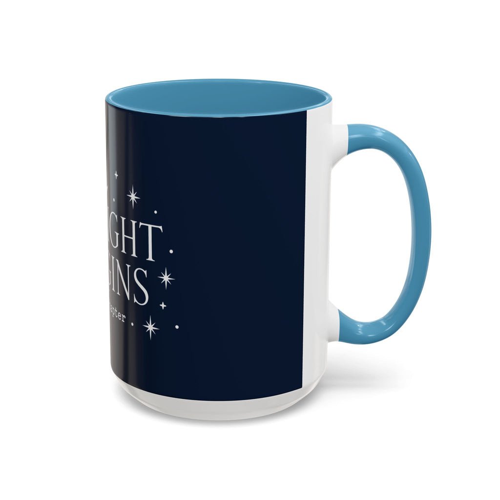 Midnight Margins Coffee Mug — "one more chapter" Book Lover Tea Cup