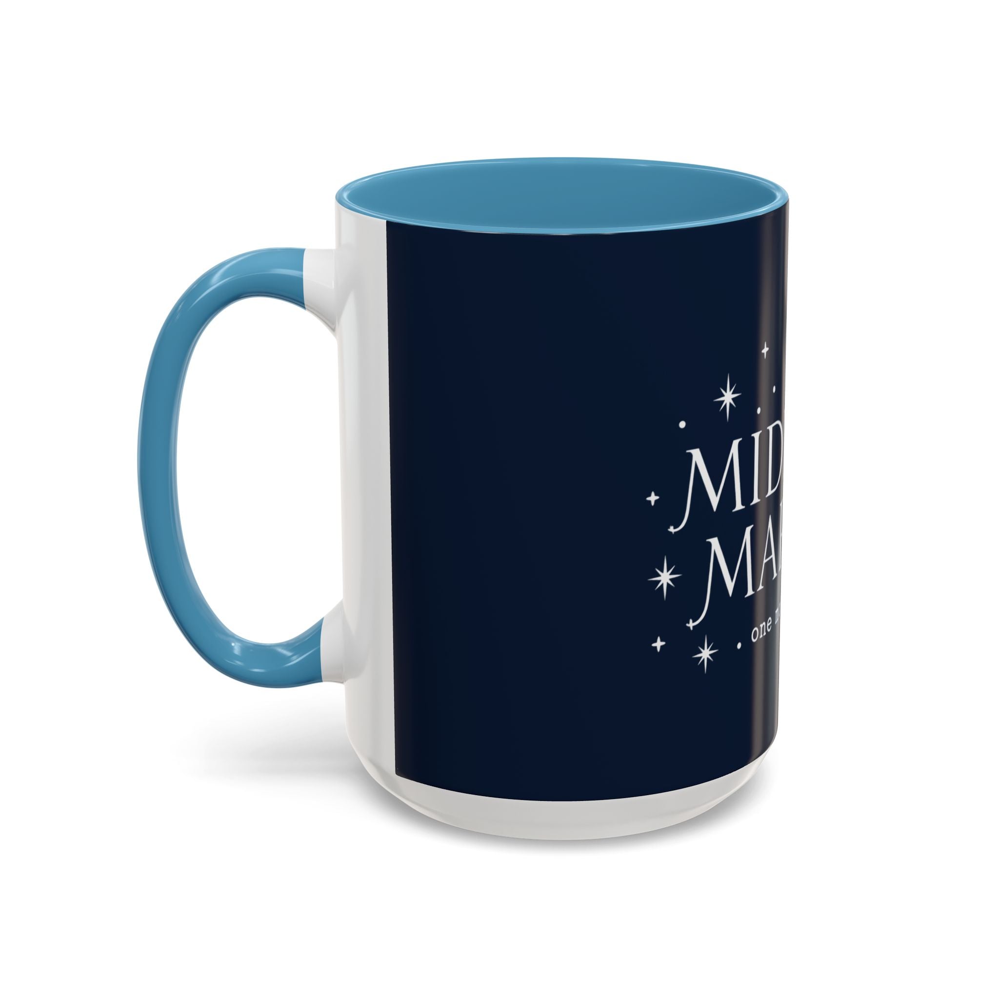 Midnight Margins Coffee Mug — "one more chapter" Book Lover Tea Cup