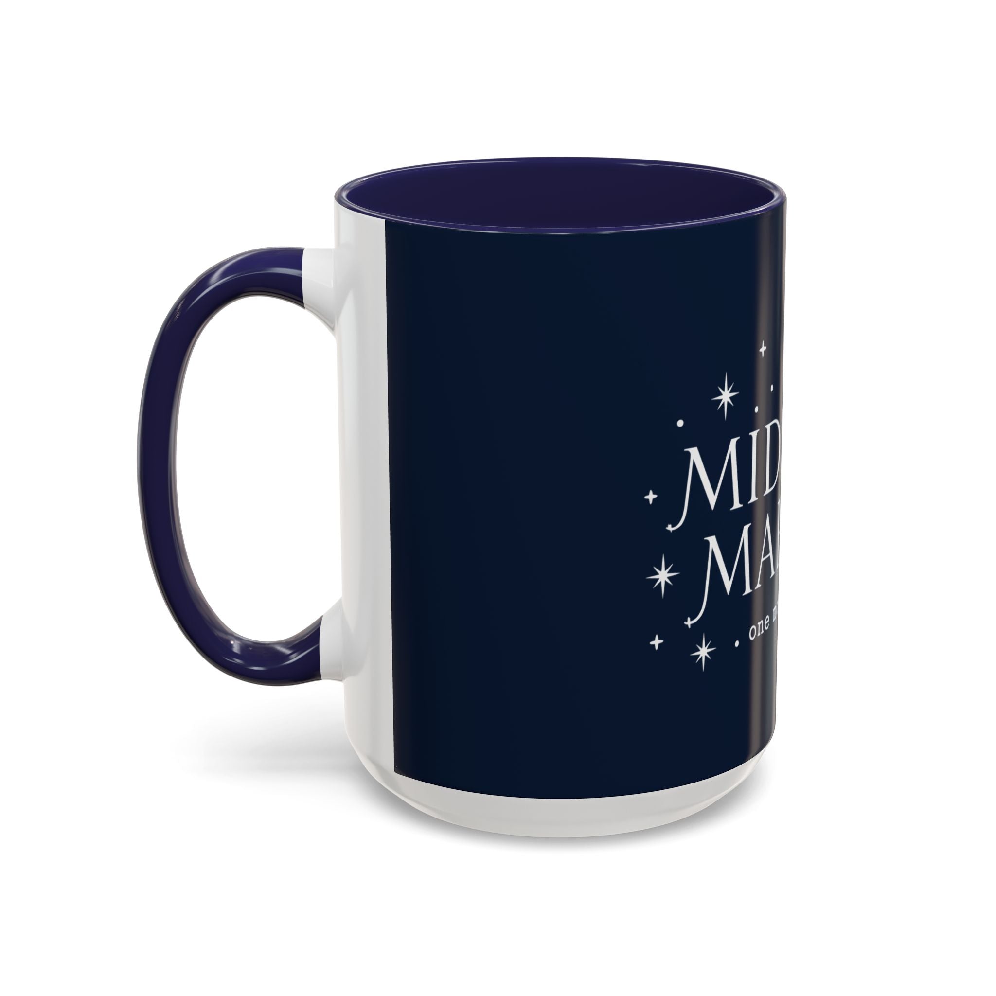 Midnight Margins Coffee Mug — "one more chapter" Book Lover Tea Cup