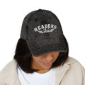 Readers Club Vintage Embroidered Cap — Retro Book Lover Baseball Hat